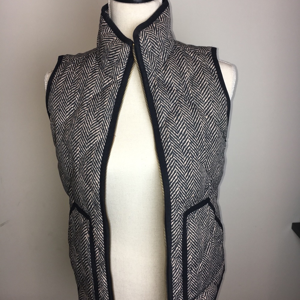 J.Crew quilted lightweight vest